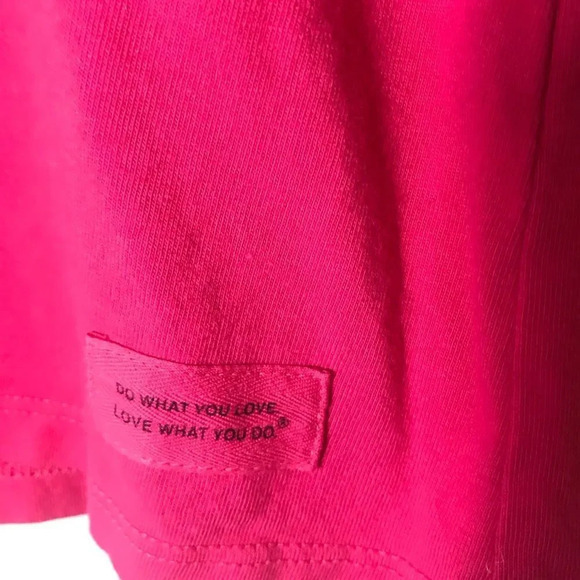 Life is Good Pink Crusher Tee‎ Size Small Myrtle Beach Barbie Pink Vacay Ocean S - Picture 3 of 7